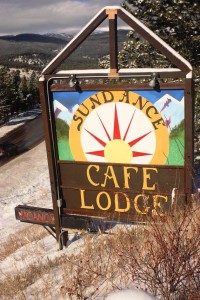 Sundance Lodge sign